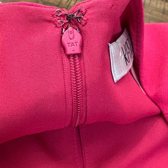 NWT Kasper Dress Sleeveless Sheath Color Block Gilded Age Keyhole - Picture 7 of 13